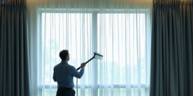 Commercial drapes cleaning service browns-plains hotels offices