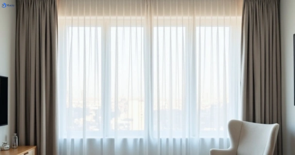 Restored vibrant drapes in browns-plains QLD after Matty Curtain Cleaning